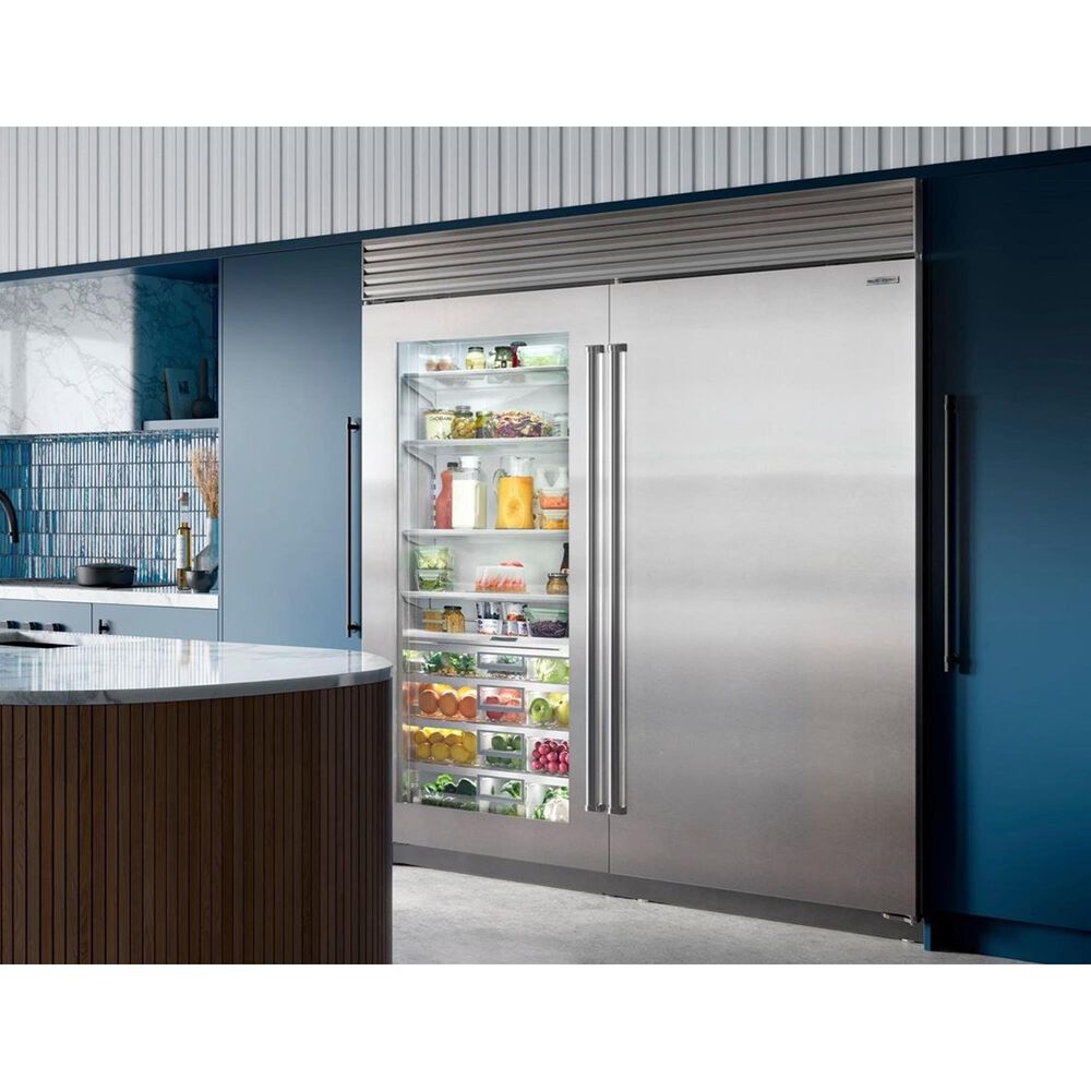 Sub-Zero 22.9 Cu. Ft. Classic Freezerless Refrigerator with Professional Handles in Stainless Steel, , large
