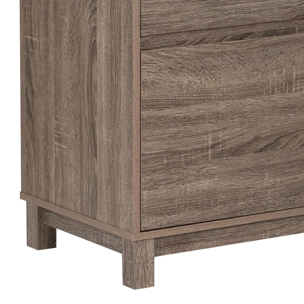 Linon Home Decor Tracey 2-Drawer File Cabinet in Grey, , large