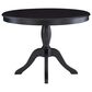 Linon Home Decor Tobin Dining Table in Black - Table Only, , large