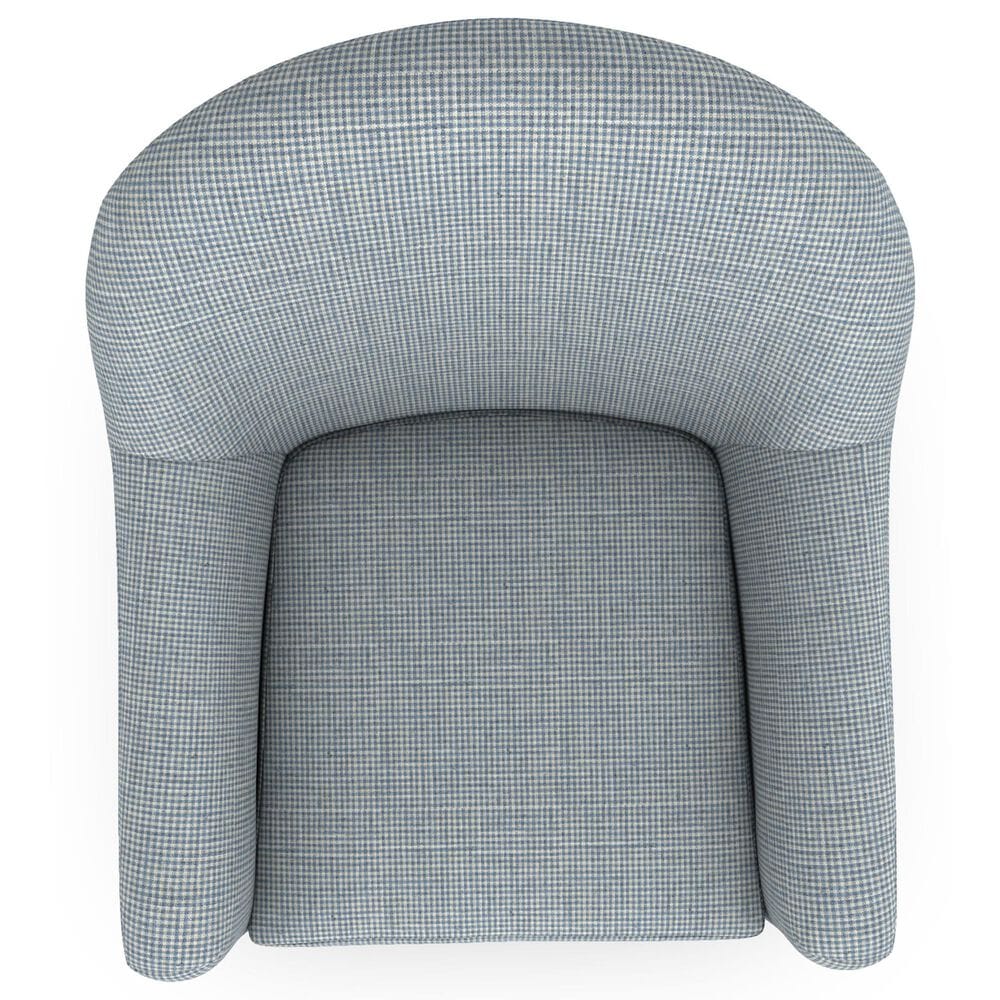 Best Home Furnishings Meg Swivel Chair in Demin, , large