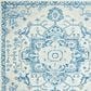 Safavieh Micro-Loop 5" x 8" Ivory and Blue Area Rug, , large