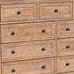 Hawthorne Furniture San Mateo 11-Drawer Gentleman"s Chest in Wheat, , large