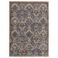 Feizy Kaia 3" x 12" Navy and Blue Runner, , large