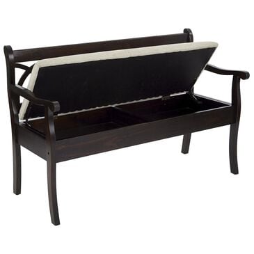 OSP Home Coventry Storage Bench in Black, , large
