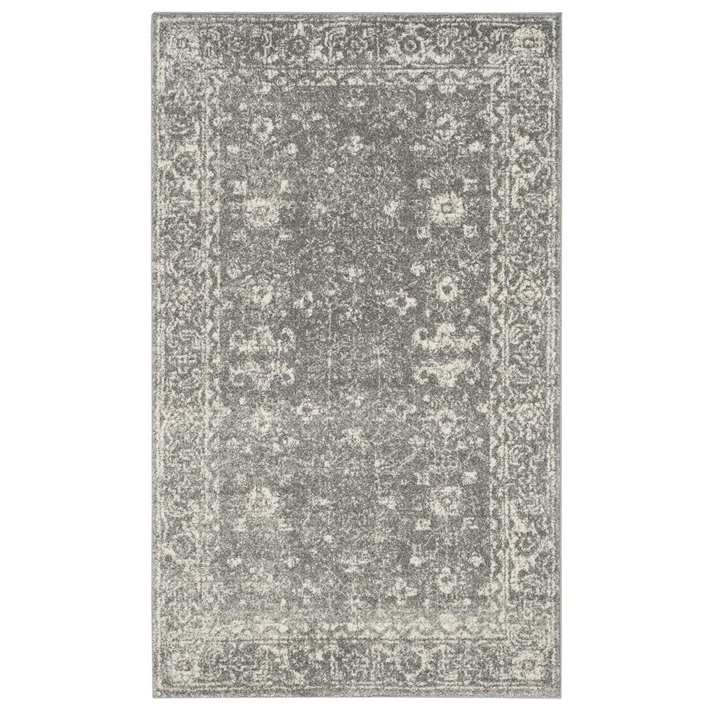 Safavieh Evoke EVK270S-4 4&#39; x 6&#39; Grey/Ivory Area Rug, , large