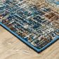 Oriental Weavers Venice Latina 2"3" x 7"6" Blue, Gold and Ivory Runner, , large