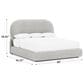 Bernhardt Monolith King Upholstered Panel Bed in Puma, , large