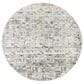Surya Dresden Taupe, Off-White, Light Gray, Deep Teal, Dusty Sage, Ink Blue and Mustard 7"10" Round Area Rug, , large