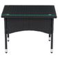 CorLiving Parksville Patio Side Table in Black, , large