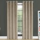 Monarch Specialties 52" x 84" Curtain Panel in Beige (Set of 2), , large