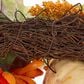 The Gerson Company 26" Harvest Wreath with Pumpkin and Berry in Orange, , large