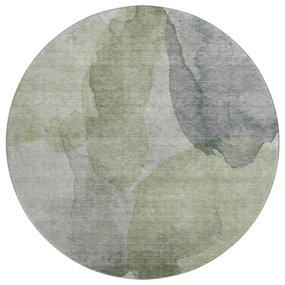 Dalyn Rug Company Ravenna RN12 8" Round Fern Area Rug, , large