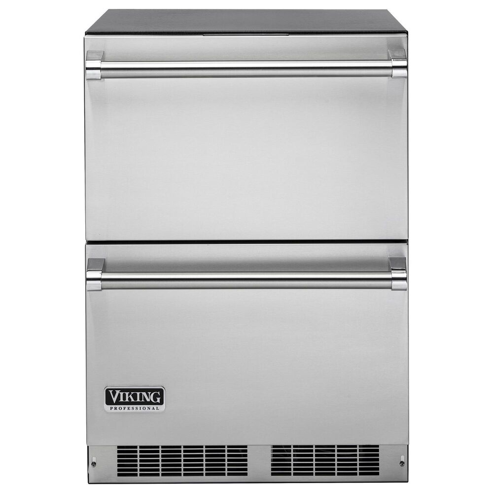 Viking Range 24" Undercounter Outdoor Drawer Refrigerator in Stainless Steel, , large