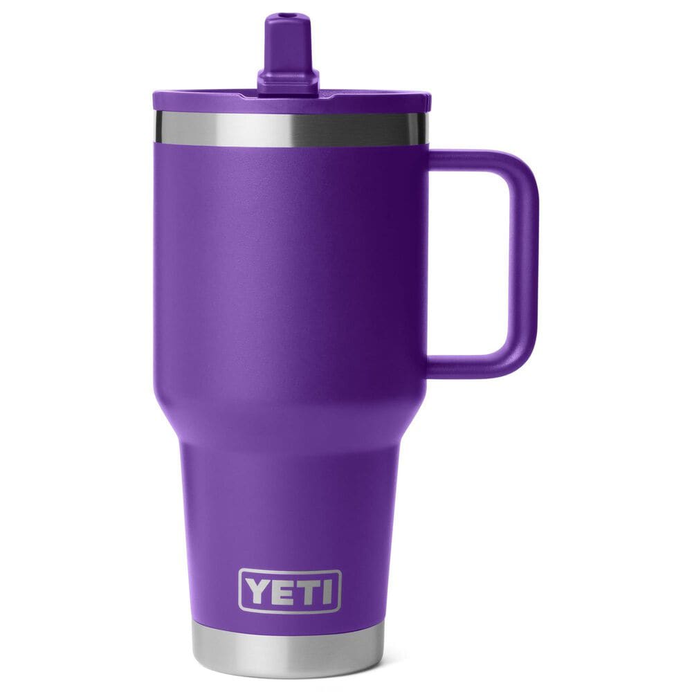 YETI Rambler 30 Oz Travel Straw Mug with Color-Matched Straw Lid in Pace Purple, , large