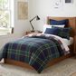 Levtex Spencer Plaid 2-Piece Twin/Twin XL Comforter Set in Navy, , large