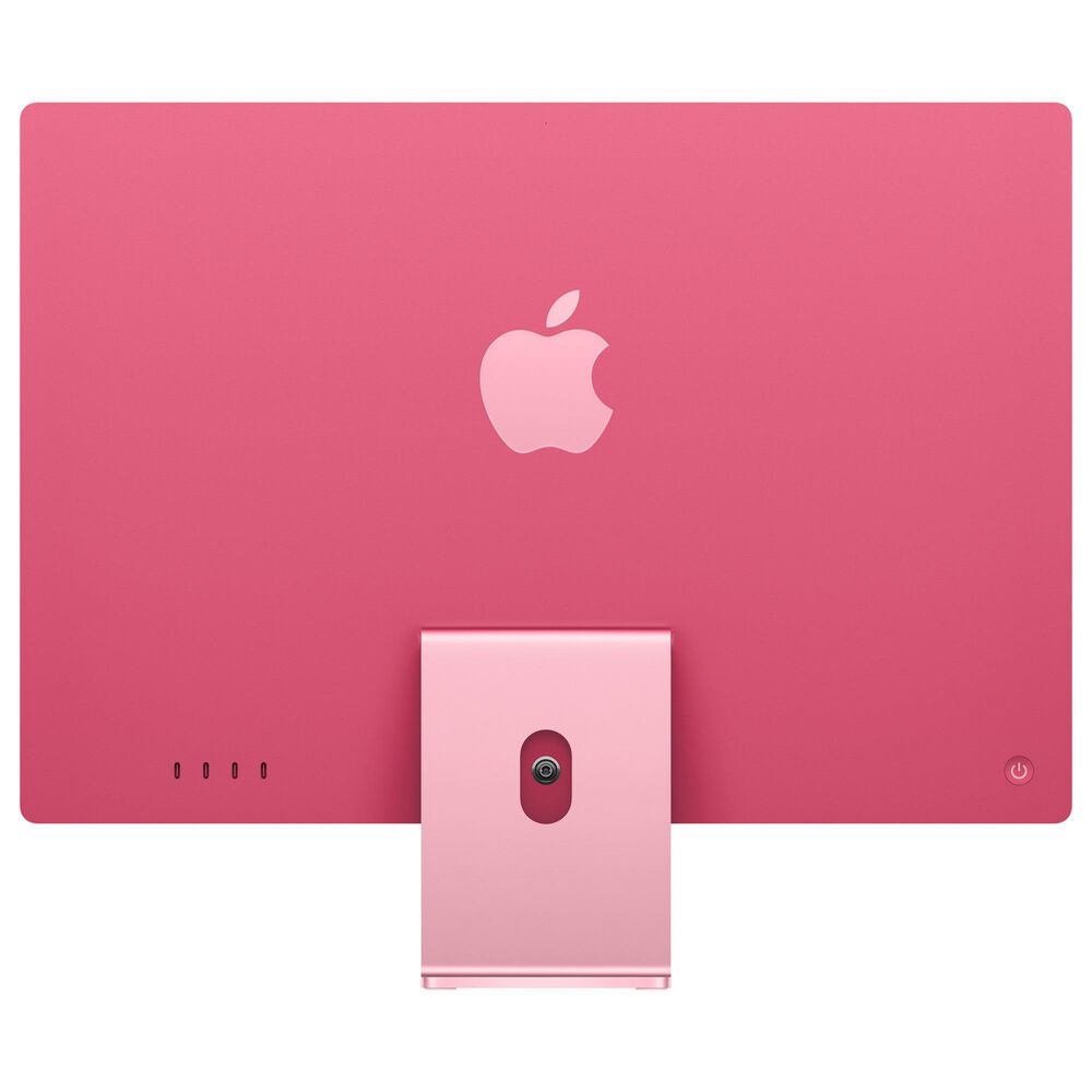 Apple 24-Inch iMac All-in-One Desktop - Apple M4 chip - 10-core CPU - 24GB RAM - 10-core GPU - 512GB SSD in Pink with 3-Year AppleCare+, , large