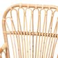Baxton Studio Aya Rattan Arm Chair in White, , large
