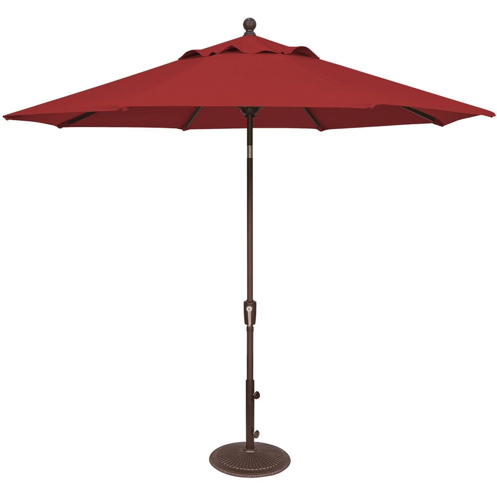 Treasure Garden Treasure Garden Umbrella with Stand in Really Red, , large