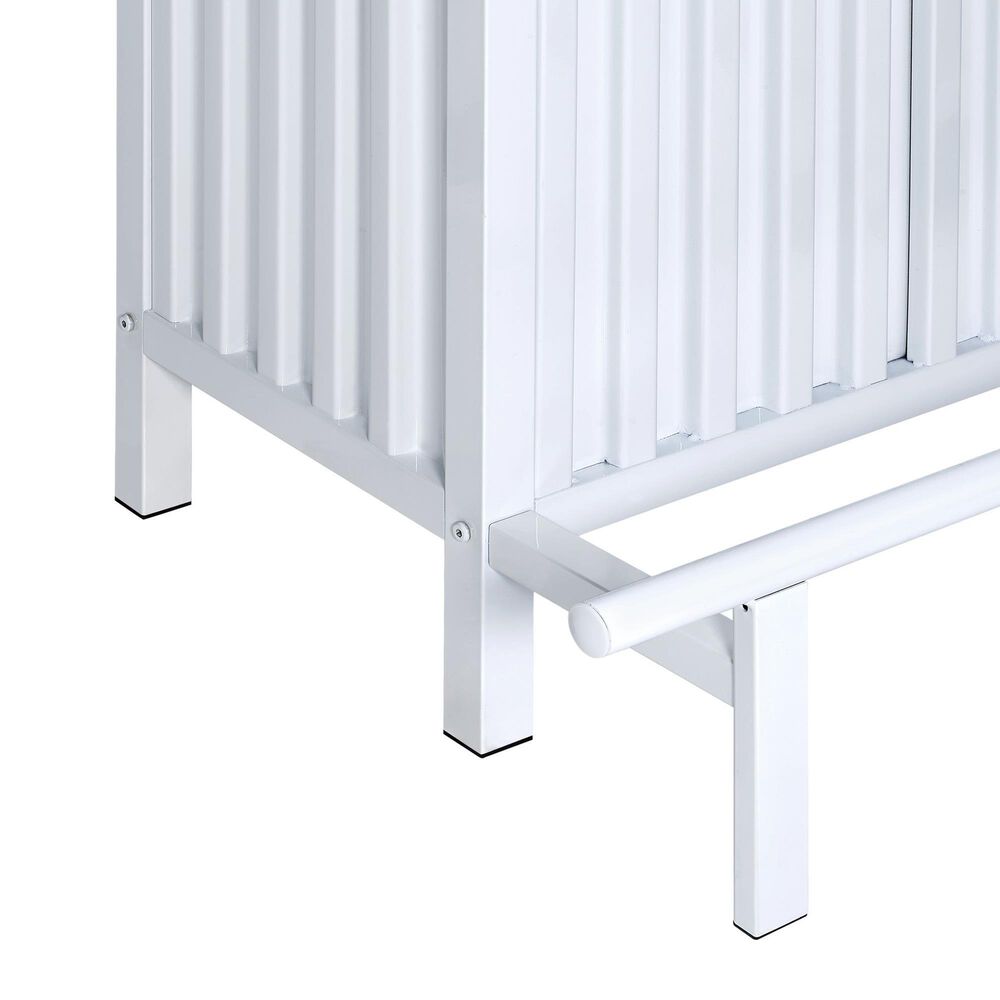 Mayberry Hill Leilani Bar Table in White, , large
