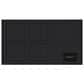 Wolf 36" Electric Induction Cooktop with Brushed Stainless Steel Frame in Black, , large
