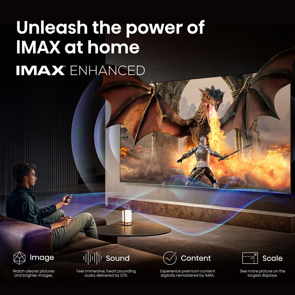Hisense 75" Class U6 Pro Series ULED Mini-LED 4K - Smart Vidaa TV with 3.1.2 Channel Soundbar System in Black, , large