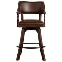 Radius 30in Bar Stool in Dark Distressed