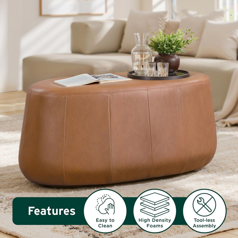 Lifestyle Solutions Kayden Ottoman in Carmel, , large