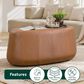 Lifestyle Solutions Kayden Ottoman in Carmel, , large