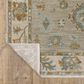 Oriental Weavers Maeve MAE11 Grey and Blue 6"7" x 9"6" Area Rug, , large