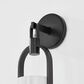 Hudson Valley Lighting Lorimer 1-Light Wall Sconce in Black Brass, , large