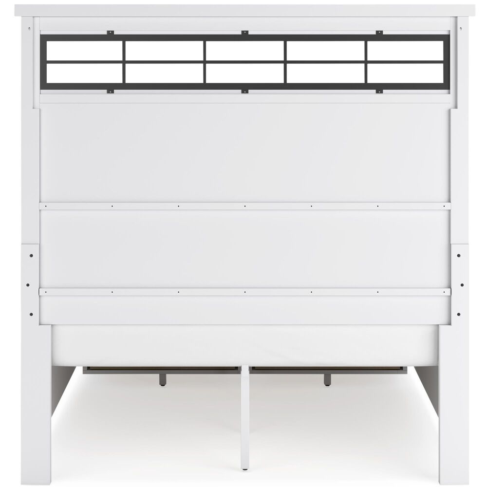 Ashley Ashbryn Queen Storage Bed in White and Natural, , large