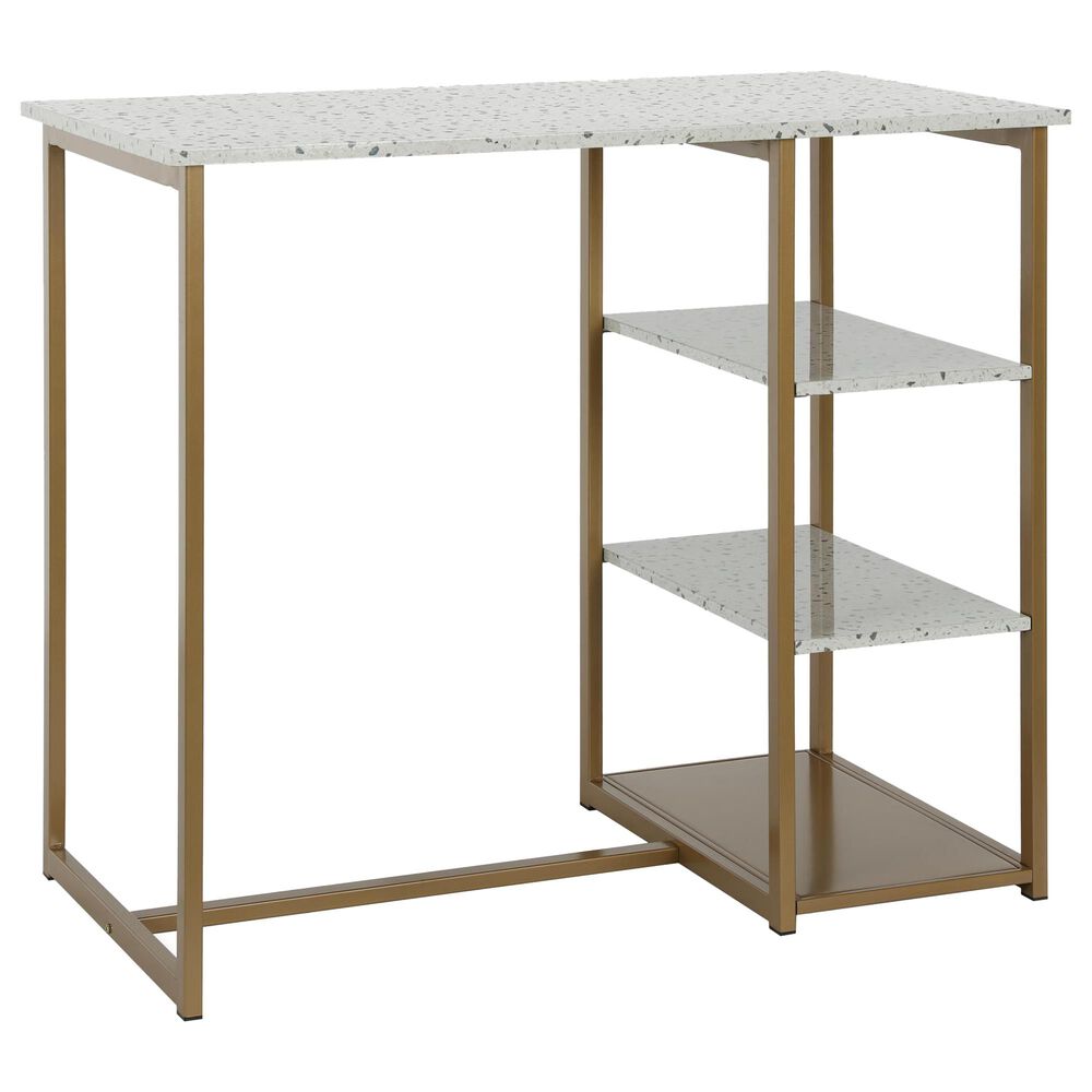 Dorel Asia Nora 3-Piece Pub Set in White, , large