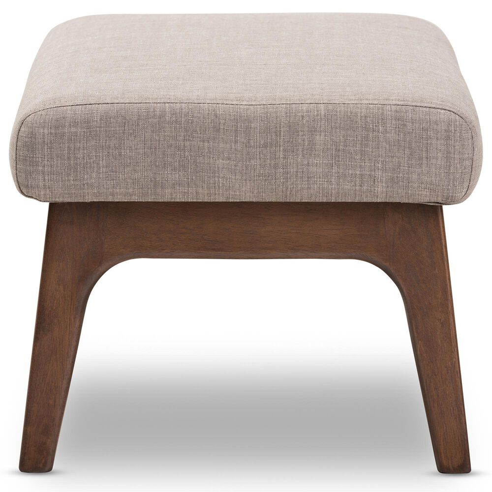 Baxton Studio Bianca Ottoman in Light Grey, , large