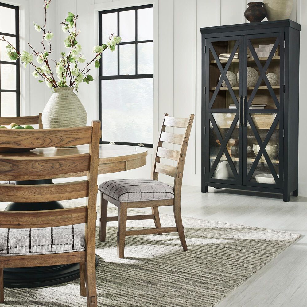 Ashley Ridgester Side Chair in Light Brown, , large