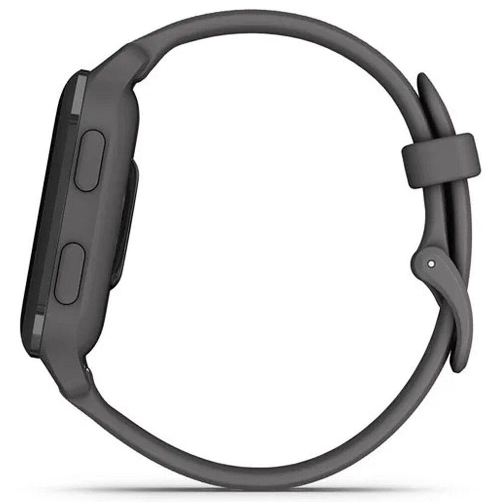 Garmin Venu Sq 2 GPS Smartwatch in Slate Aluminum Bezel with Shadow Gray Case and Silicone Band, , large