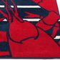 Central Oriental Terrace Tropic Lively Lobsters 6"7" x 9"6" Sapphire and Snow Area Rug, , large