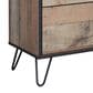 New Heritage Design Elk River 3-Piece King Bedroom Set in Rustic Brown and Black, , large