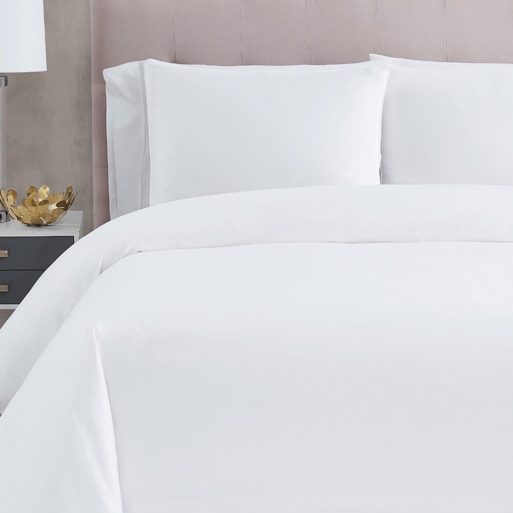 Pem America Christian Siriano New York 3-Piece King Duvet Set in White, , large