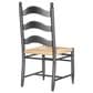 Legacy Classic Vintage Market 7-Piece Rectangular Dining Set in Barnwood Oak and Kettle Black, , large