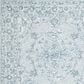 Safavieh Micro-Loop MLP504M 2"3" x 11" Light Blue and Ivory Runner, , large