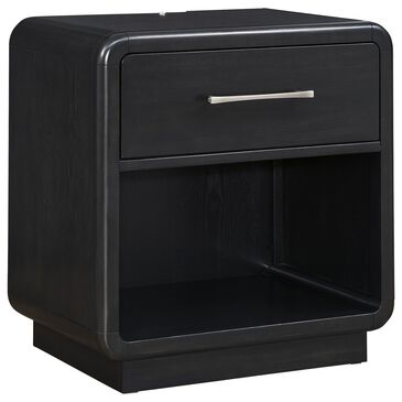 Millenium Rowanbeck Nightstand in Black, , large