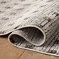 Loloi Bleecker Silver and Charcoal 9"2" x 13" Area Rug, , large