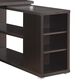 Pacific Landing Yvette L-Shape Computer Desk in Cappuccino, , large