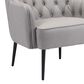 Zuo Modern Tasmania Accent Chair in Gray and Black, , large