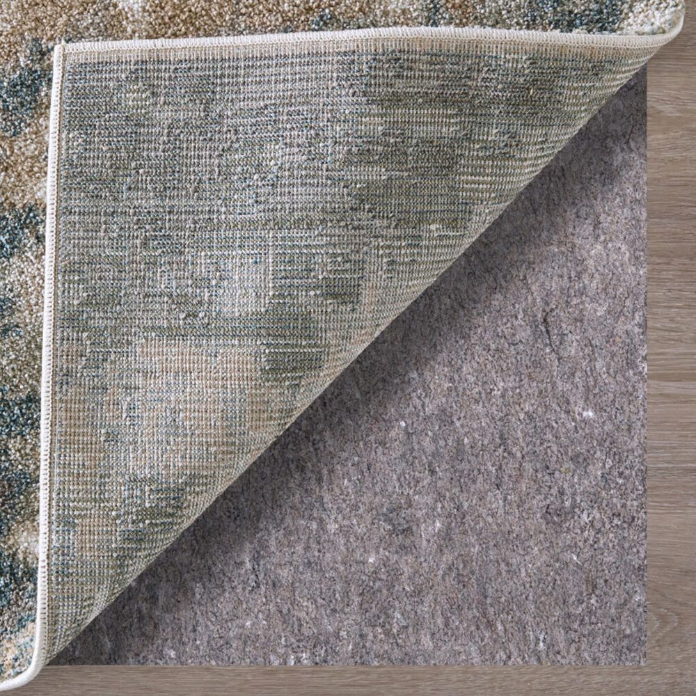 Feizy Richmond Blue and White 2&#39;6&quot; x 7&#39;3&quot; Runner, , large