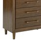 Ashley Lyncott 5-Drawer Chest in Brown, , large