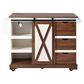 HOMLUX 56" Kitchen Island with Drop Leaf in White, , large