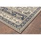 Oriental Weavers Richmond 5504I 12" x 15" Ivory and Navy Area Rug, , large