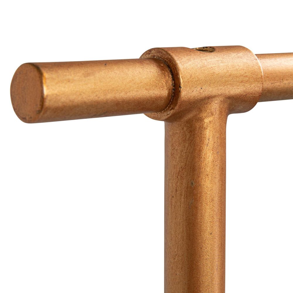Creative Coop Caleb Floor Lamp in Antique Brass, , large