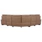 Interlochen 5-Piece Leather Power Reclining Sectional with Power Headrests in Aline Butternut, , large